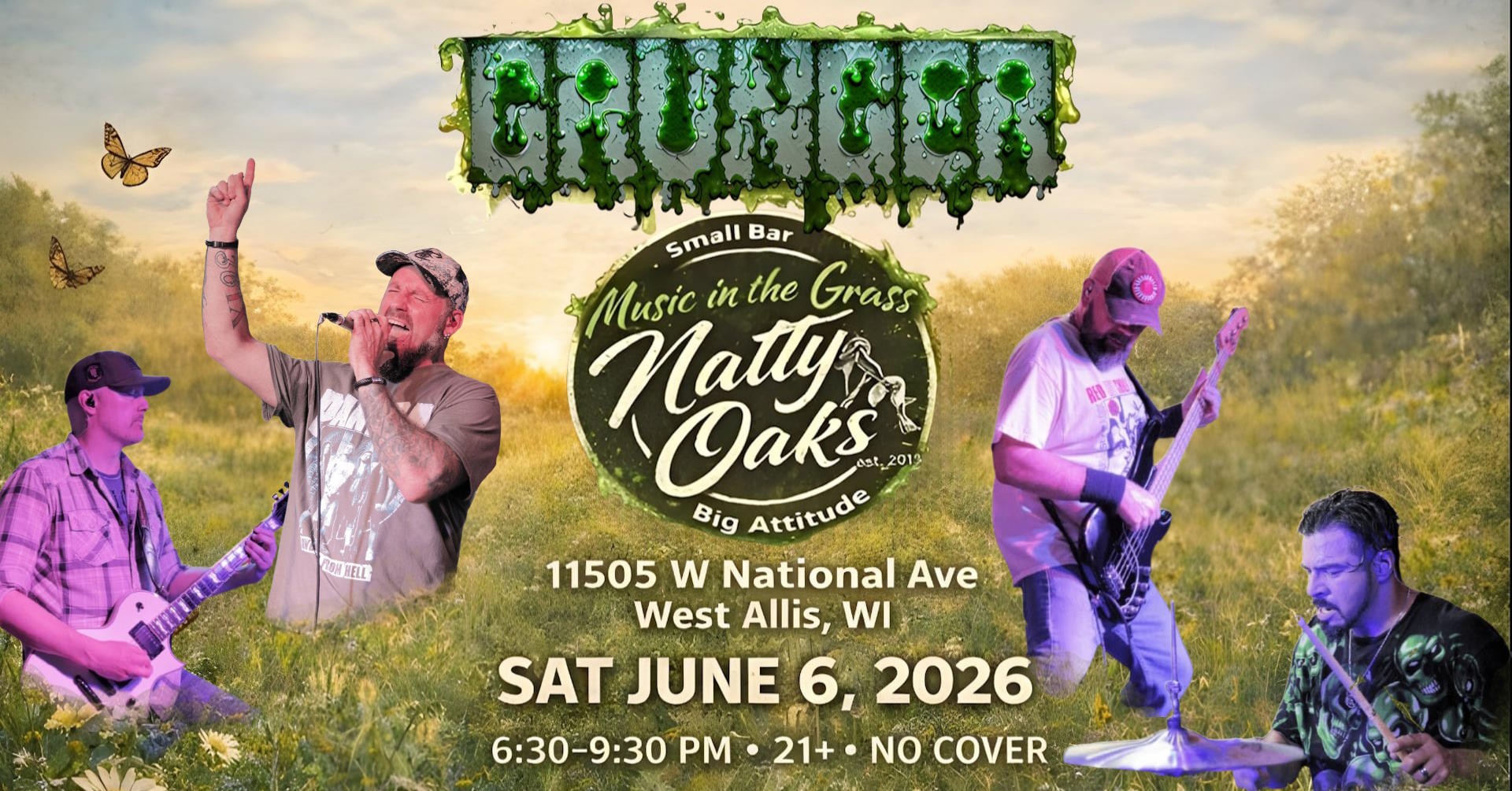 GRUNGER at Natty Oaks - Music in the Grass