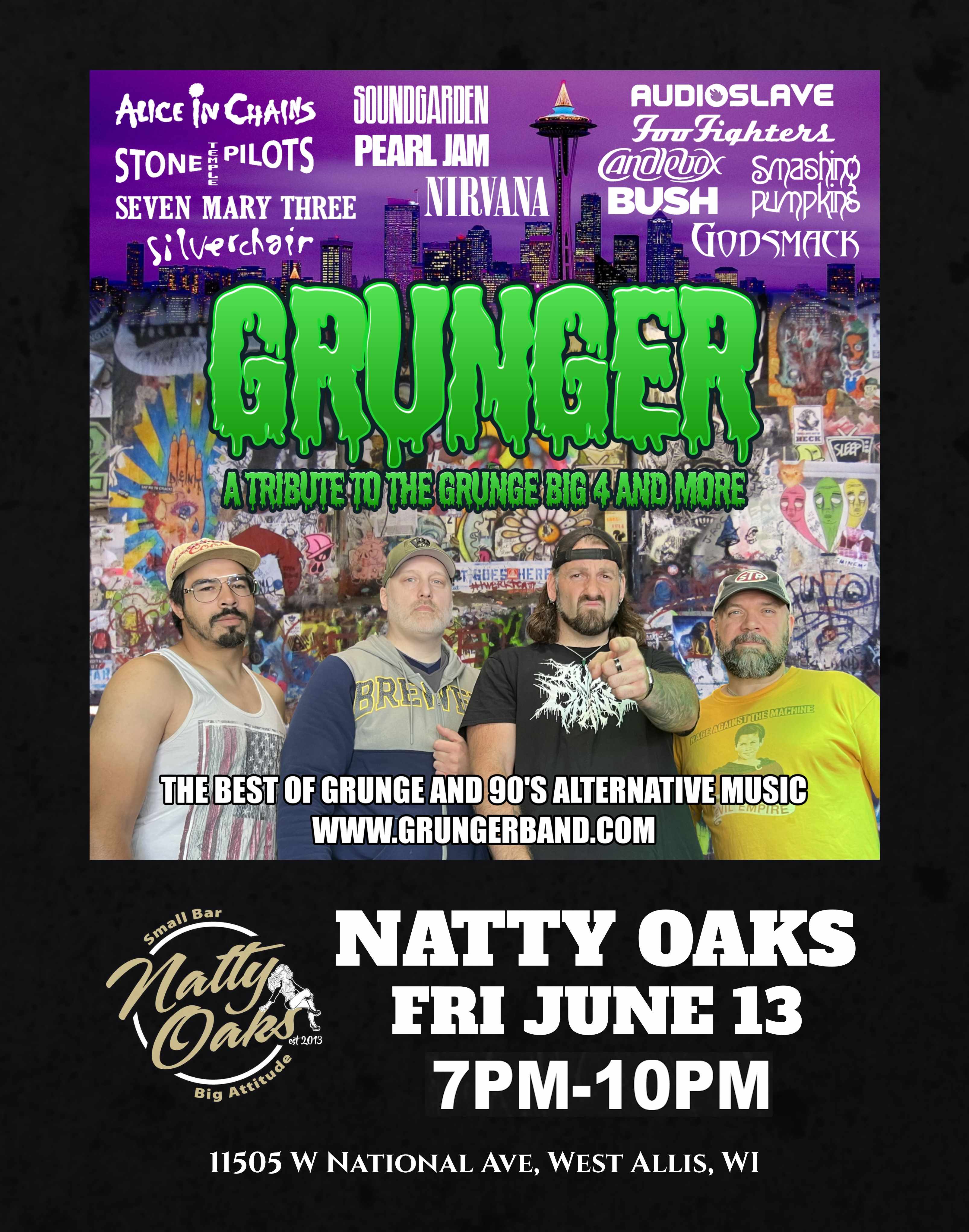GRUNGER Live at Natty Oaks! GRUNGER Live at Natty Oaks!