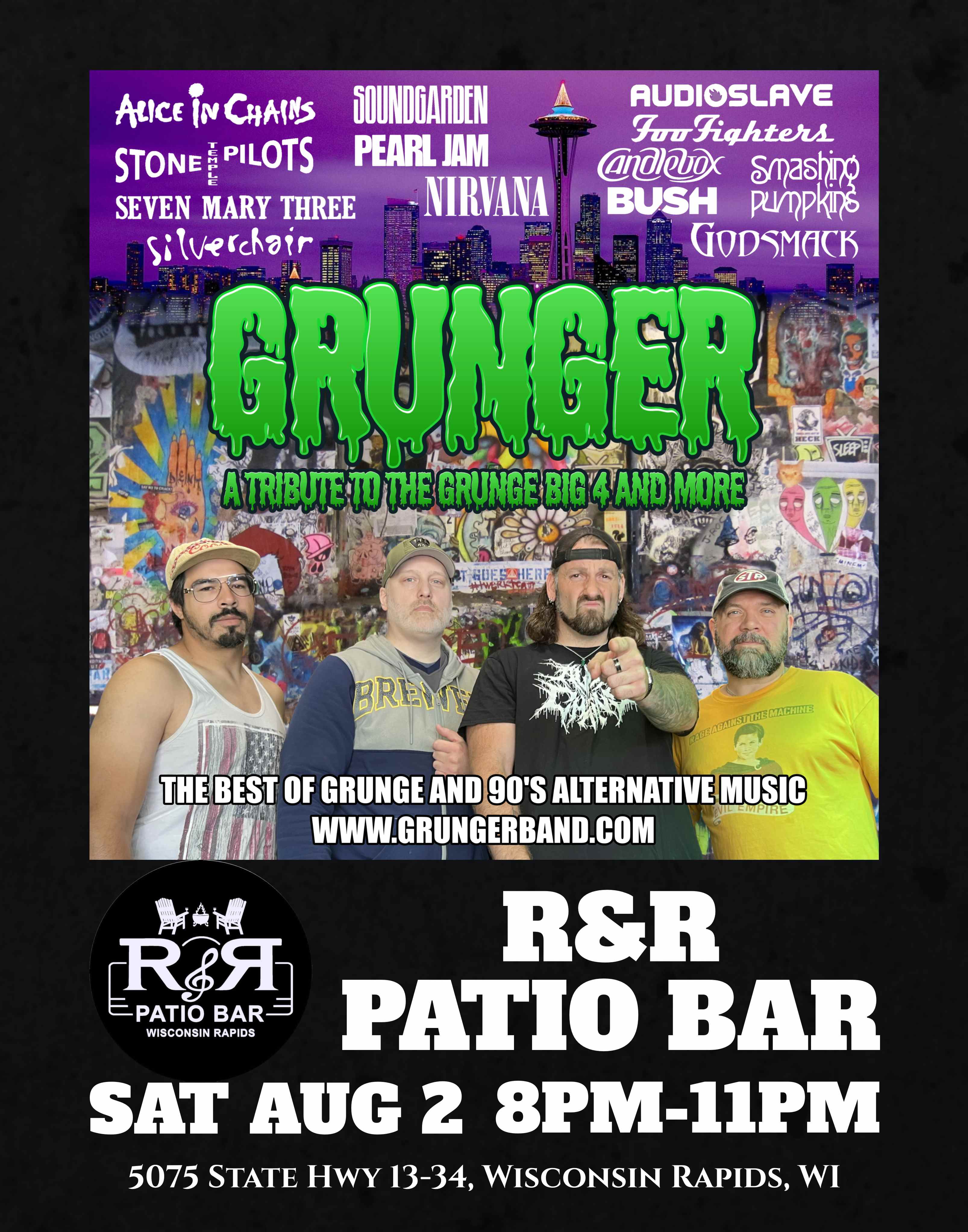 GRUNGER - Grunge & 90s alternative rock! GRUNGER - Grunge & 90s alternative rock!