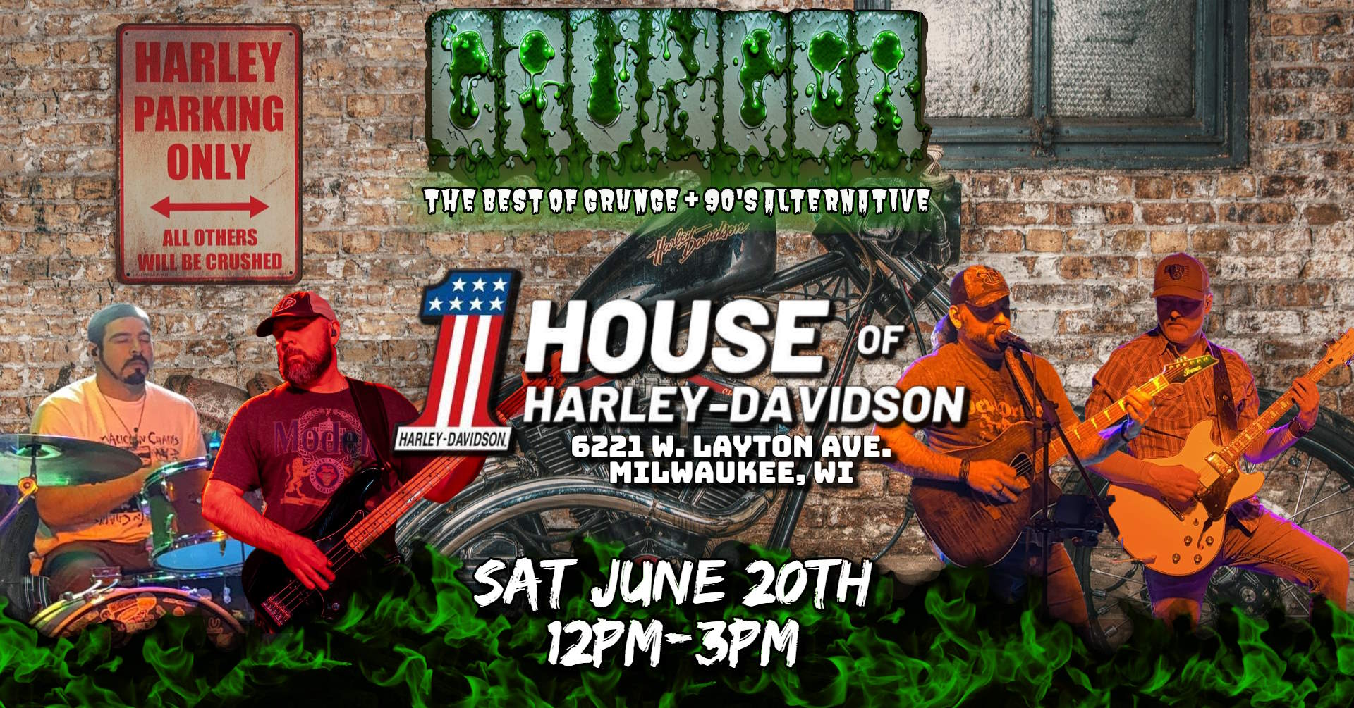GRUNGER LIVE at House of Harley-Davidson